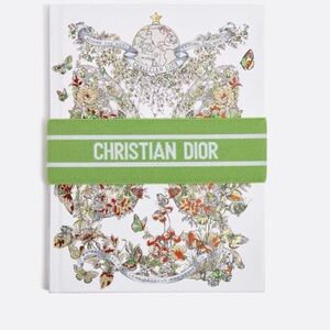 Christian Dior Decorative Book with Green Band